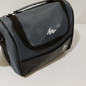 حقيبة سفر قصيرة متعددة الوظائف باللون البني مع حقيبة صدر مضادة للسرقة= (نسخة)